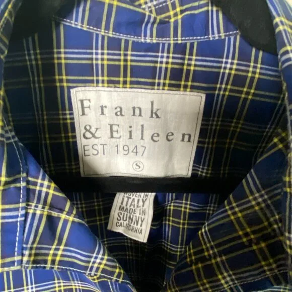 Frank & Eileen Plaid Button-Down Shirt | Size Small | Made in California - Picture 11 of 11